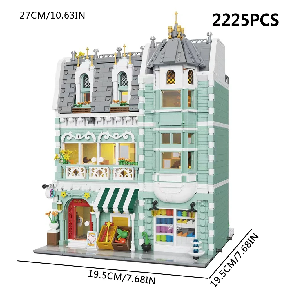 JQ10003 Creative Expert Street Views Grocery Store Street 2225pcs Mini Bricks Modular Model Building Blocks Gifts Decoration JQ10003 Creative Expert Street Views Grocery Store Street 2225pcs Mini Bricks Modular Model Building Blocks Gifts Decoration