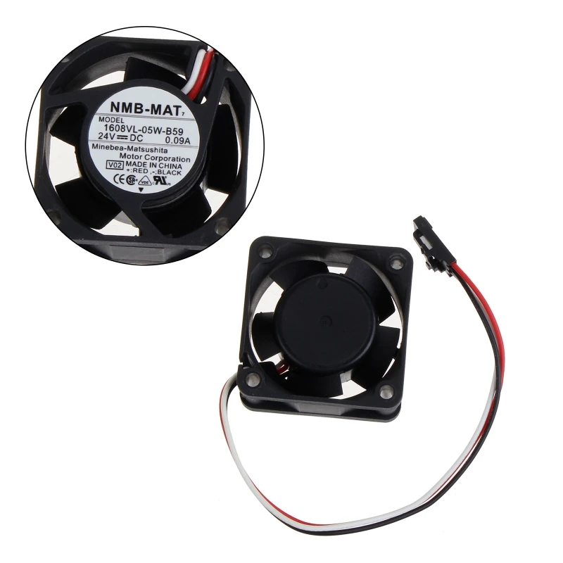 Fanuc Inverter Fan 1608VL-05W-B59 4020 24V 0.09A 4cm Waterproof Radiator Fan for NMB .
Fanuc Inverter Fan 1608VL-05W-B59 4020 24V 0.09A 4cm Waterproof Radiator Fan for NMB .