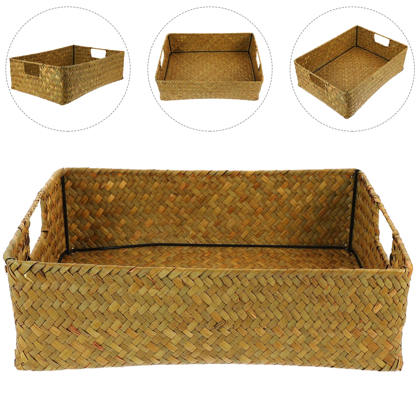 Utensil Organizer Woven Storage Cube Storage Organizer Basket Bin Sea Grass Woven Basket Sundries Storage Box Home
Utensil Organizer Woven Storage Cube Storage Organizer Basket Bin Sea Grass Woven Basket Sundries Storage Box Home
