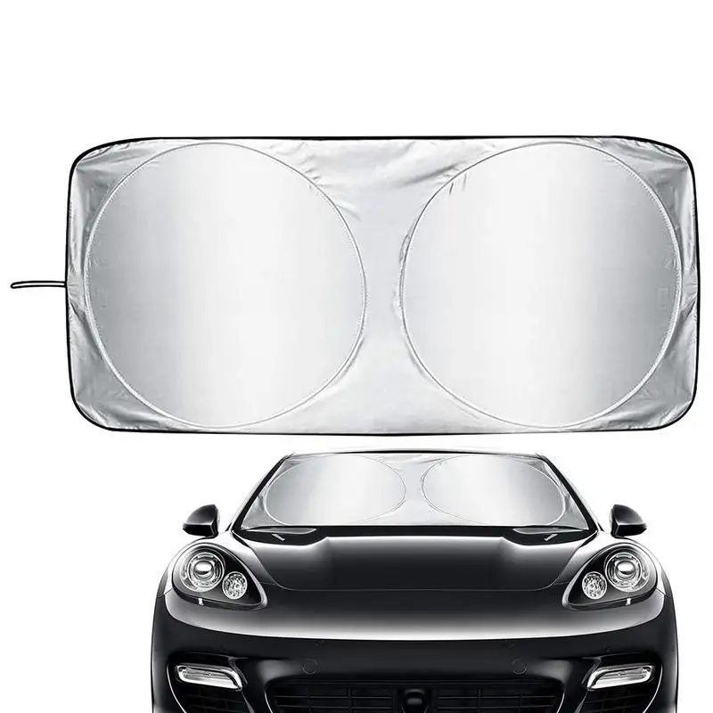 Car Windshield Sun Shade Anti UV Window Sun Protector Windshield Visor Silver Universal Front Rear Window Blocker Auto Supplies
Car Windshield Sun Shade Anti UV Window Sun Protector Windshield Visor Silver Universal Front Rear Window Blocker Auto Supplies