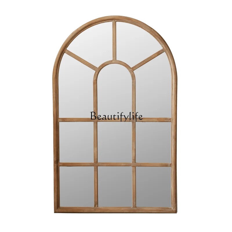 American Retro Iron Art Wall-Mounted Floor Mirror Full Body Fitting Hallway Classic Decorative Mirror
American Retro Iron Art Wall-Mounted Floor Mirror Full Body Fitting Hallway Classic Decorative Mirror