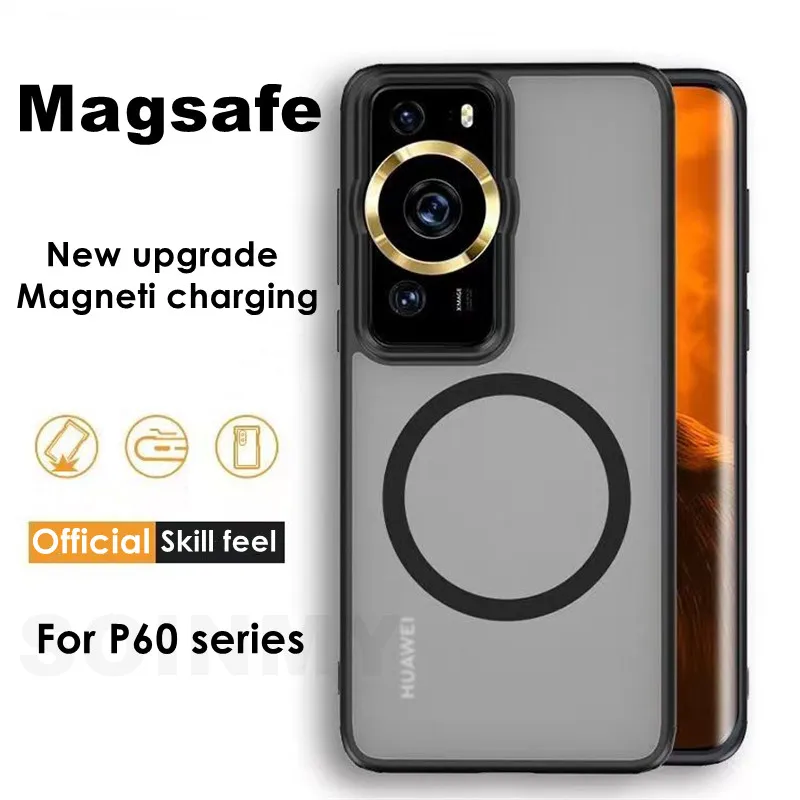 Магнитный чехол с беспроводной зарядкой для Huawei P60 Pro Magsafe, противоударный Магнитный чехол для Huawei Mate 50 40 Pro P50 P40 Pro P60art
Магнитный чехол с беспроводной зарядкой для Huawei P60 Pro Magsafe, противоударный Магнитный чехол для Huawei Mate 50 40 Pro P50 P40 Pro P60art