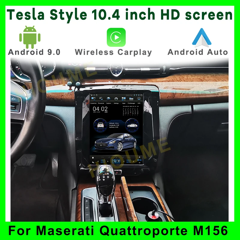 For Maserati Quattroporte M156 2013-2020 Tesla style Android 9.0 Car Multimedia Player GPS Navi radio stereo head unit
For Maserati Quattroporte M156 2013-2020 Tesla style Android 9.0 Car Multimedia Player GPS Navi radio stereo head unit