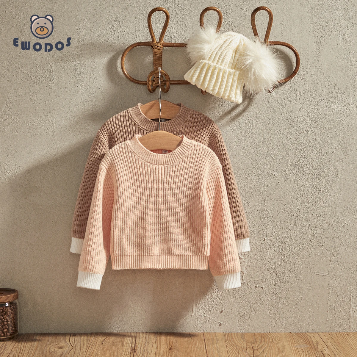EWODOS 0-3 Years Newborn Baby Girls Boys Sweaters Autumn Winter Casual Long Sleeve Infant Babies Loose Knitted Pullover Sweaters
EWODOS 0-3 Years Newborn Baby Girls Boys Sweaters Autumn Winter Casual Long Sleeve Infant Babies Loose Knitted Pullover Sweaters