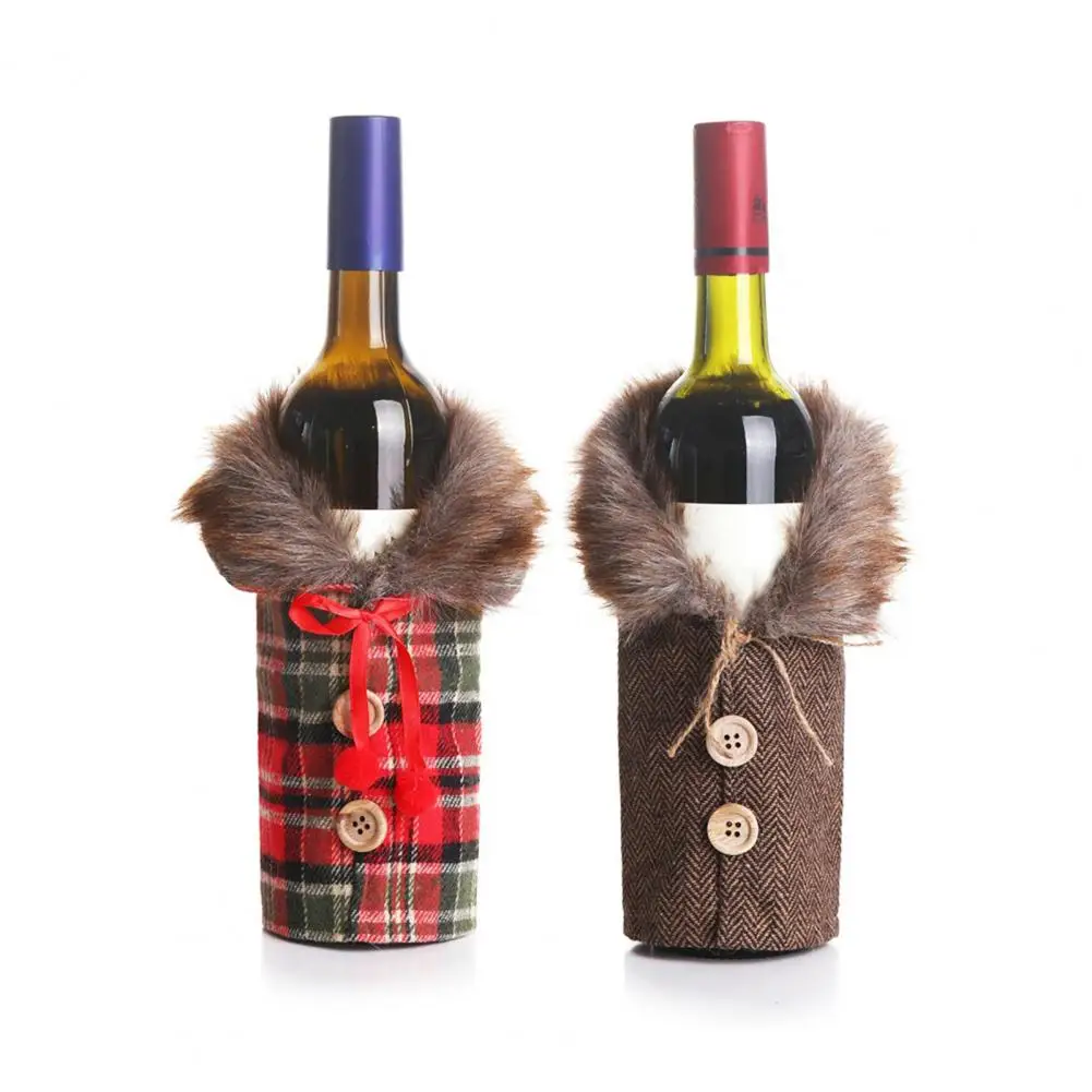 Christmas Wine Bottle Decoration Festive European Wine Bottle Cover Christmas Ornamental Sleeve for Home Decor Parties for Home
Christmas Wine Bottle Decoration Festive European Wine Bottle Cover Christmas Ornamental Sleeve for Home Decor Parties for Home