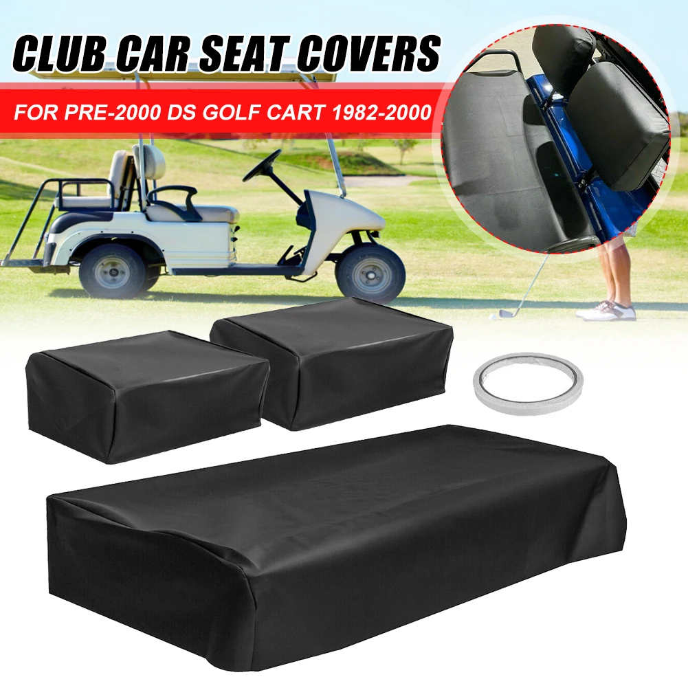 3Pcs Club Golf Cart Seat Cover PU Leather Waterproof Golf Car Seat Protection Replacement for PRE-2000 DS Golf Cart 1982-2000
3Pcs Club Golf Cart Seat Cover PU Leather Waterproof Golf Car Seat Protection Replacement for PRE-2000 DS Golf Cart 1982-2000