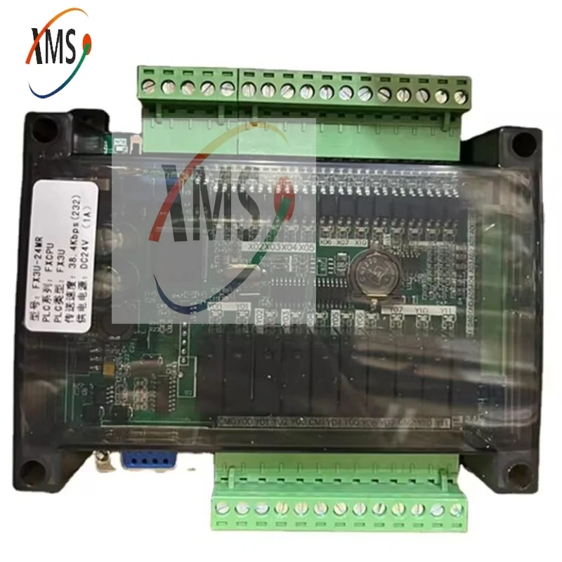 FX3U-24MR FX3U-24MT PLC промышленная плата управления 14 вход 10 выход 6AD 2DA С 485 общением и RTC
FX3U-24MR FX3U-24MT PLC промышленная плата управления 14 вход 10 выход 6AD 2DA С 485 общением и RTC