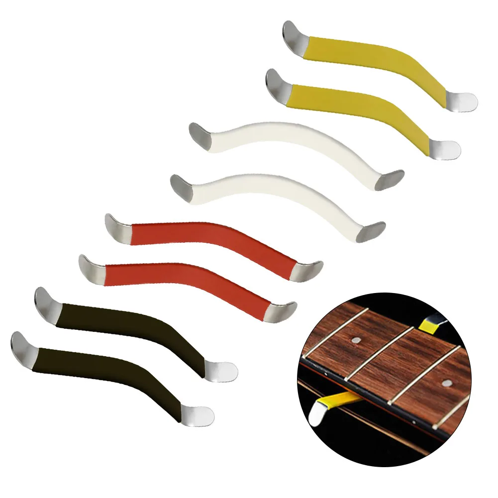 2PCS For Guitar String Spreader Polish Cleaning Fret Care Luthier Repair Tool Red White Black Yellow Metal Guitar Accessories
2PCS For Guitar String Spreader Polish Cleaning Fret Care Luthier Repair Tool Red White Black Yellow Metal Guitar Accessories