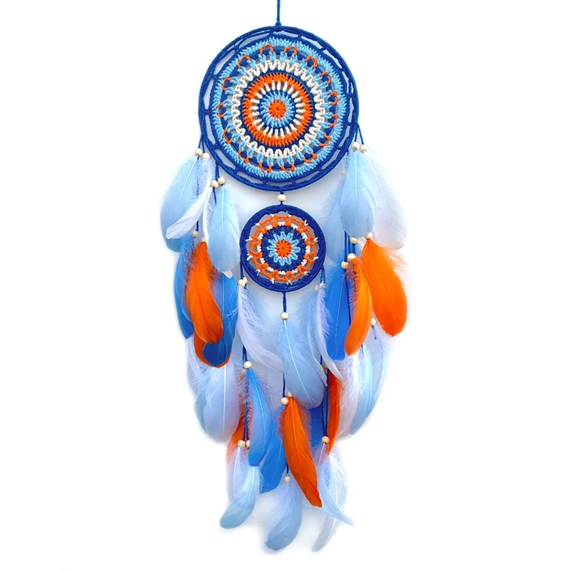

Colorful Feathers Dream Catchers Handmade Dream Catcher For Bedroom Dream Catcher For Wall Hanging Decor Gifts Durable
