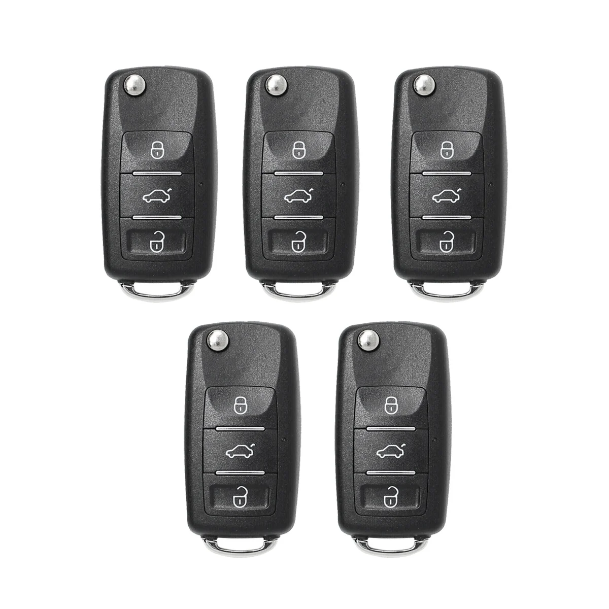 

For Xhorse XKB510EN Universal Wire Remote Key Fob 3 Button for VW B5 Type for VVDI Key Tool 5Pcs/Lot