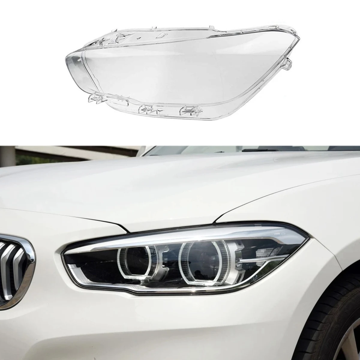Car Left Headlight Glass Lampshade Headlight Shell Lens Lamp Cover Lens for-BMW 1 Series F20 116I 118I 120I 2016-2019
Car Left Headlight Glass Lampshade Headlight Shell Lens Lamp Cover Lens for-BMW 1 Series F20 116I 118I 120I 2016-2019
