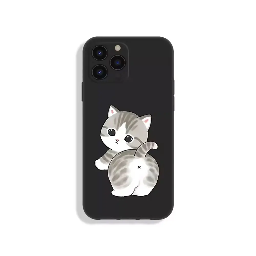 Cartoon Animal Cat Couple Paired Phone Case for IPhone 16 15 14 13 12 11 Pro MAX Mini SE XS X 7 8Plus Soft Silicone Cover Fundas Cartoon Animal Cat Couple Paired Phone Case for IPhone 16 15 14 13 12 11 Pro MAX Mini SE XS X 7 8Plus Soft Silicone Cover Fundas