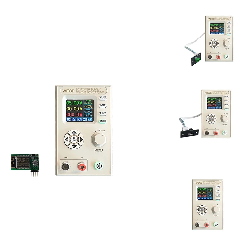 WZ6012 Adjustable Digital Controlled DC Power Supply Step-Down Charging Module Voltage Regulator
WZ6012 Adjustable Digital Controlled DC Power Supply Step-Down Charging Module Voltage Regulator