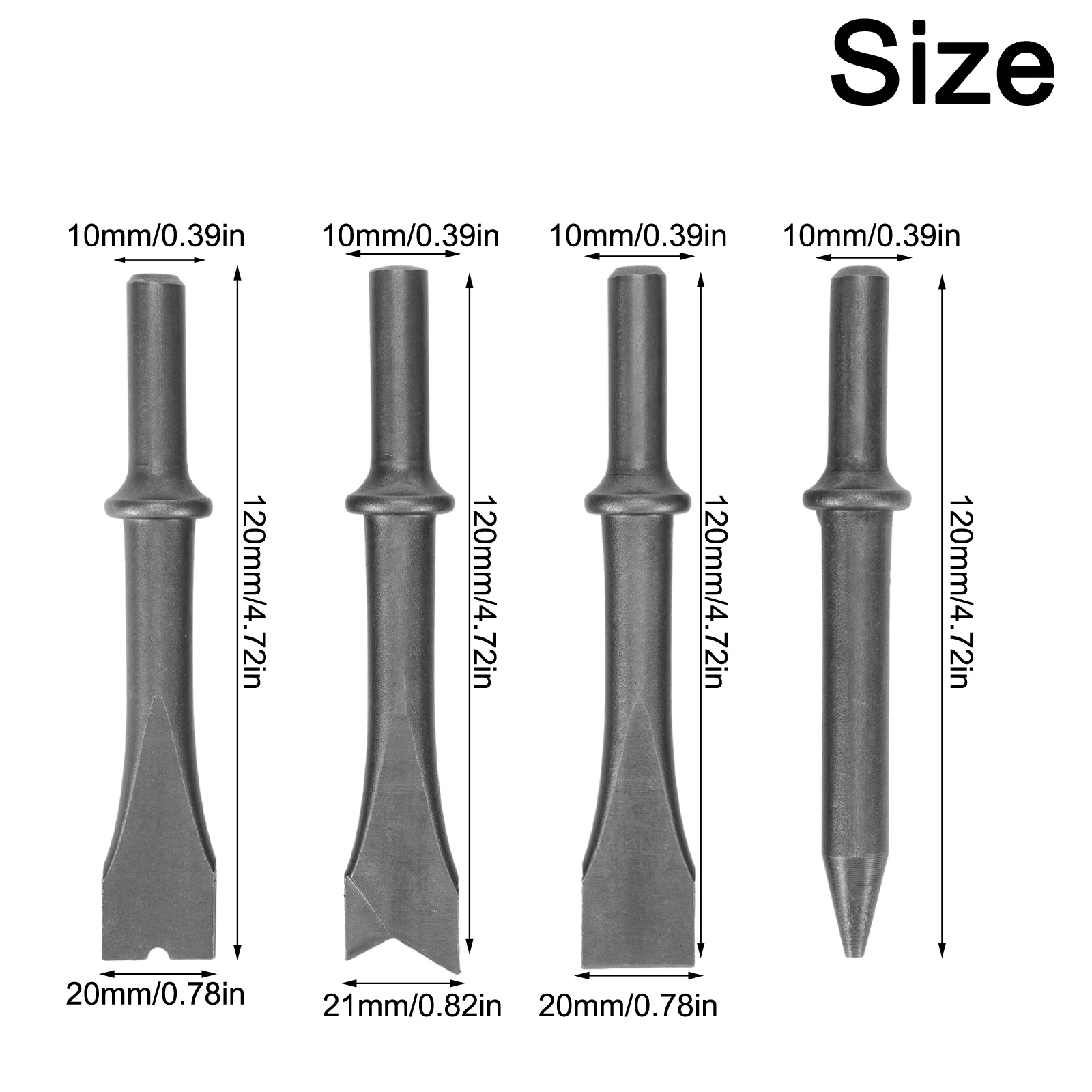 Air Chisel Head Hard Steel Solid Air Shovel Head Air Impact Hammer Bit Pneumatic Tool Kit For Cutting/Rust Removal
Air Chisel Head Hard Steel Solid Air Shovel Head Air Impact Hammer Bit Pneumatic Tool Kit For Cutting/Rust Removal