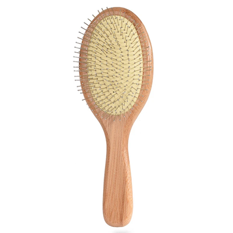 Wooden Steel Needle Hair Brush Pin Hairbrush Scalp Massage Improve Hair Health Wood Paddle Detangling Comb-1
Wooden Steel Needle Hair Brush Pin Hairbrush Scalp Massage Improve Hair Health Wood Paddle Detangling Comb-1