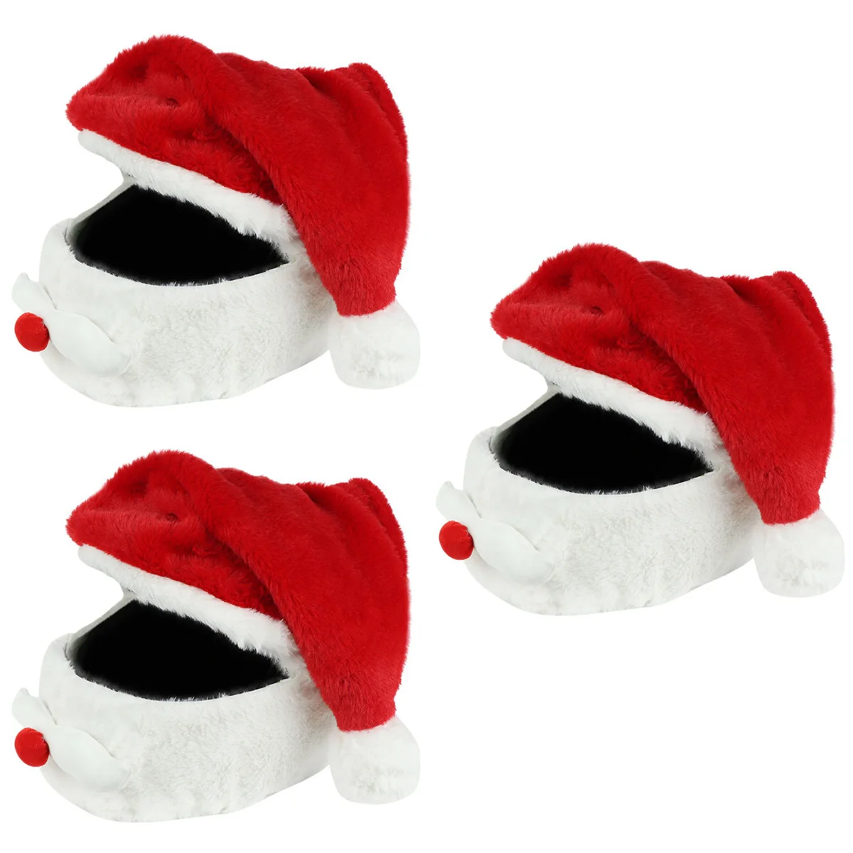 3 Pieces Christmas Hat Outdoor Decoration Motorbike Cover Santa Dress Up Cap Polyester Motorcycle Xmas
3 Pieces Christmas Hat Outdoor Decoration Motorbike Cover Santa Dress Up Cap Polyester Motorcycle Xmas
