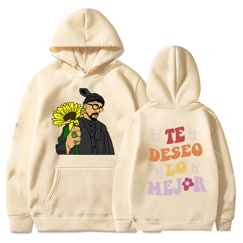 Bad Bunny Warm Hoodies Men Women UN VERANO SIN TI Music Album Harajuku Sweatshirt Fashion Hip Hop Streetwear Loose Hombre Hoodie 
Bad Bunny Warm Hoodies Men Women UN VERANO SIN TI Music Album Harajuku Sweatshirt Fashion Hip Hop Streetwear Loose Hombre Hoodie