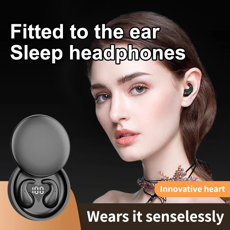 Invisible Sleep Wireless Earphone Bluetooth Headphones Earbuds with Mic for Phone,Sports Headsets Comfortable wear HiFi Stereo
Invisible Sleep Wireless Earphone Bluetooth Headphones Earbuds with Mic for Phone,Sports Headsets Comfortable wear HiFi Stereo