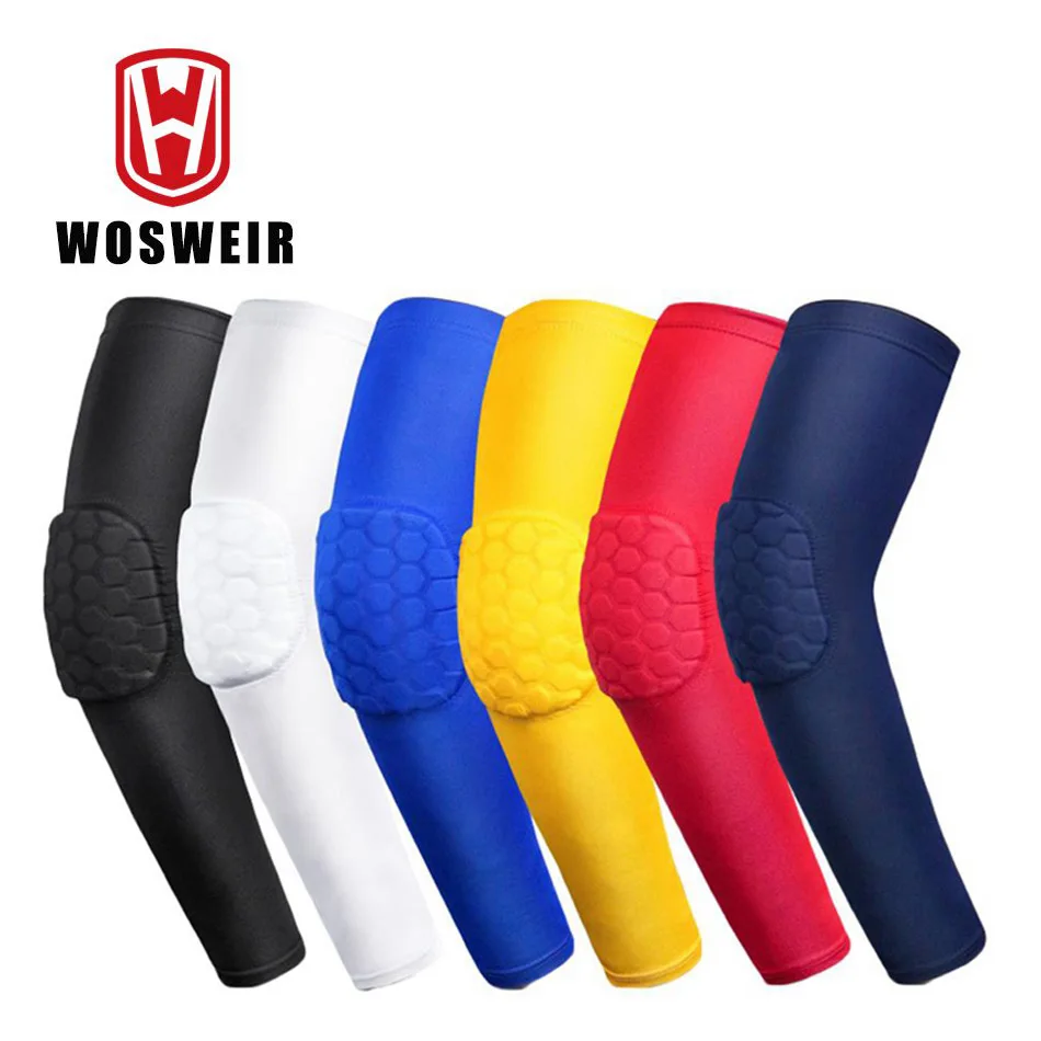 WOSWEIR 1 PC Honeycomb Basketball Elbow Support Pads Brace for Fitness Protector Elastic Arm Compression Sleeves Volleyball
WOSWEIR 1 PC Honeycomb Basketball Elbow Support Pads Brace for Fitness Protector Elastic Arm Compression Sleeves Volleyball
