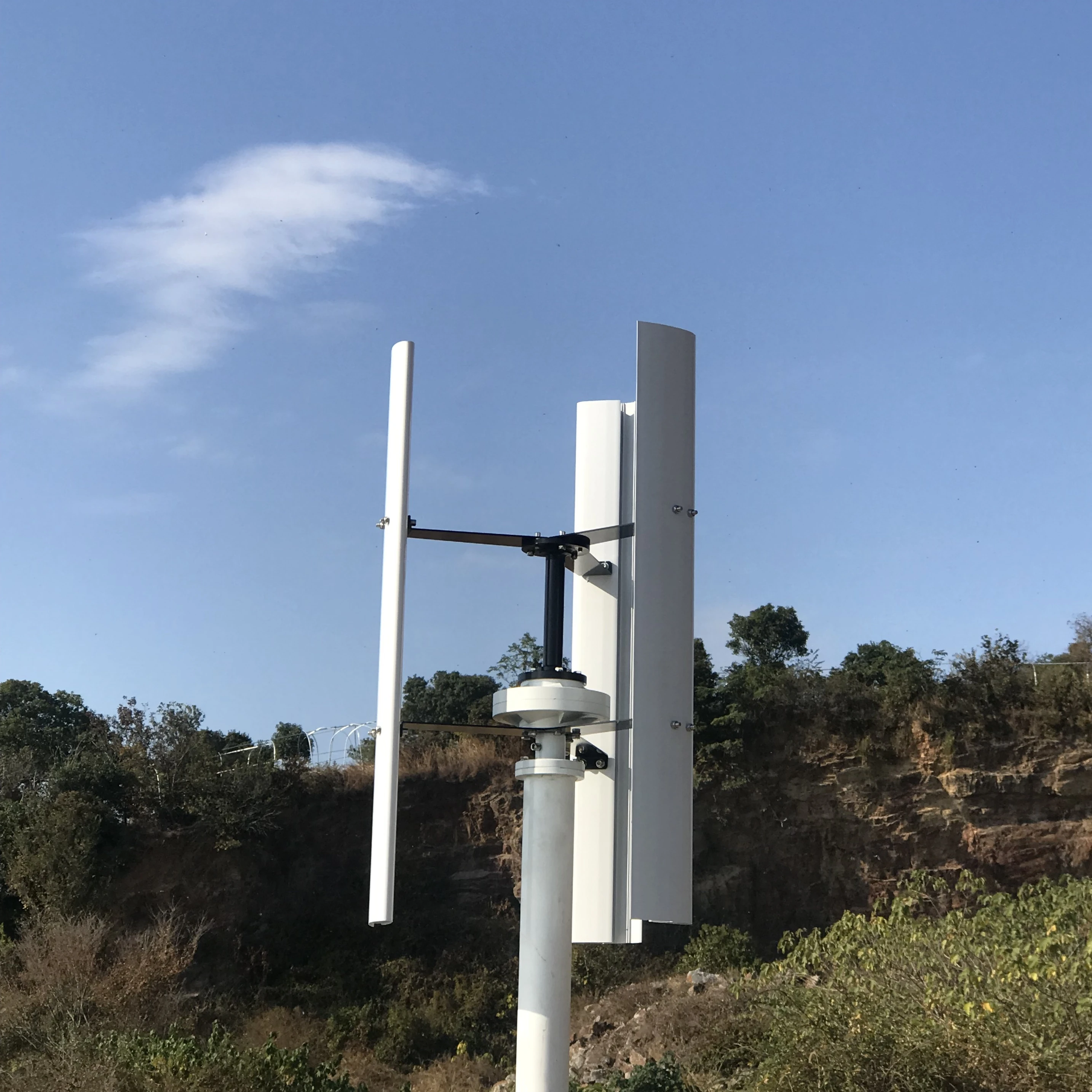 Practical High Helix 1000W 2000W Vertical Axis Maglev Wind Turbine Generator 12V/24V/48V Free Energy 3 Phase ACWindmill
Practical High Helix 1000W 2000W Vertical Axis Maglev Wind Turbine Generator 12V/24V/48V Free Energy 3 Phase ACWindmill