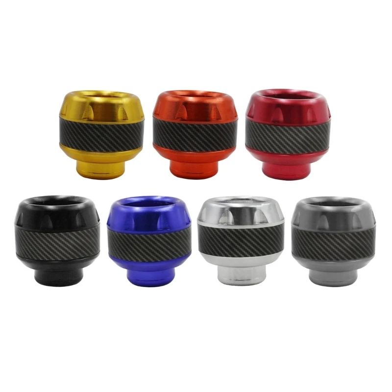 

CNC-Frame Sliders Wheel Crash Protector Aluminum Fork Wheel Slider Crash Pads Motorbike Falling Protection Scooter Moped