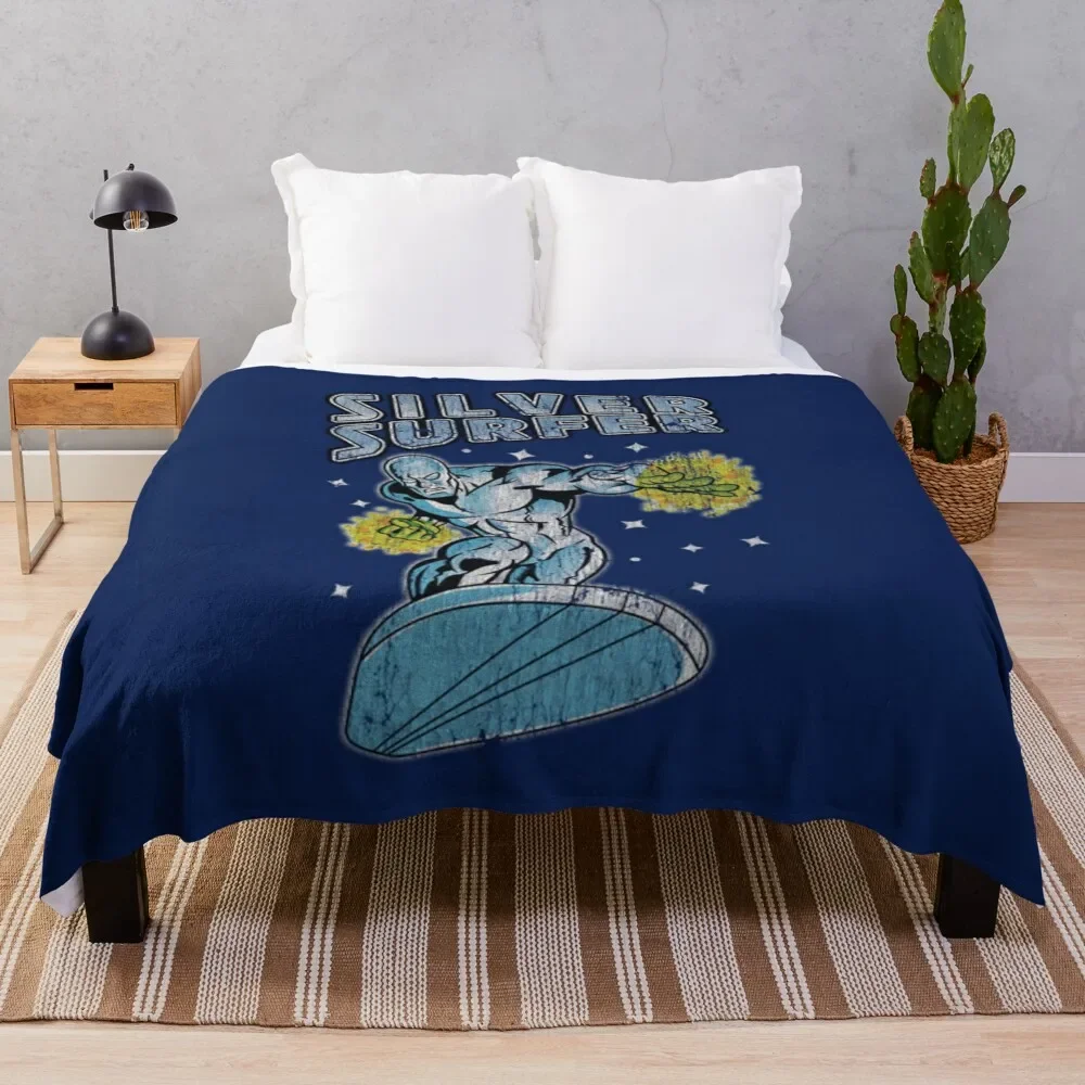 Silver Surfer T-ShirtVintage Silver Surfer Throw Blanket Decorative Sofa Large Blankets
Silver Surfer T-ShirtVintage Silver Surfer Throw Blanket Decorative Sofa Large Blankets