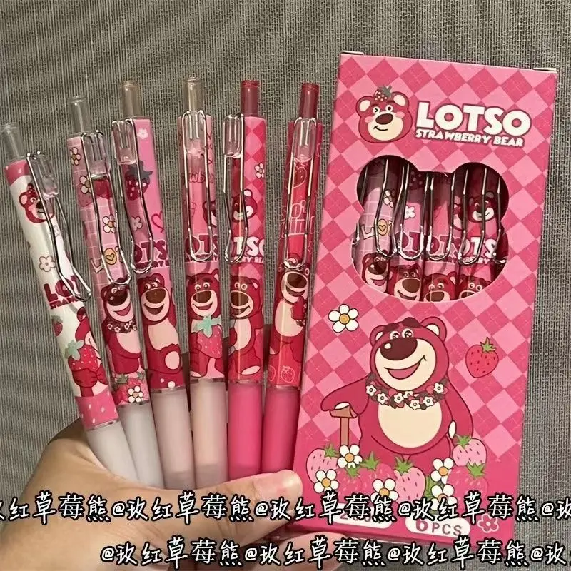 Cartoon animation cute Lotso high-looking press quick-drying student gel pen black carbon pen pink ST head black pen 0.5mm
Cartoon animation cute Lotso high-looking press quick-drying student gel pen black carbon pen pink ST head black pen 0.5mm