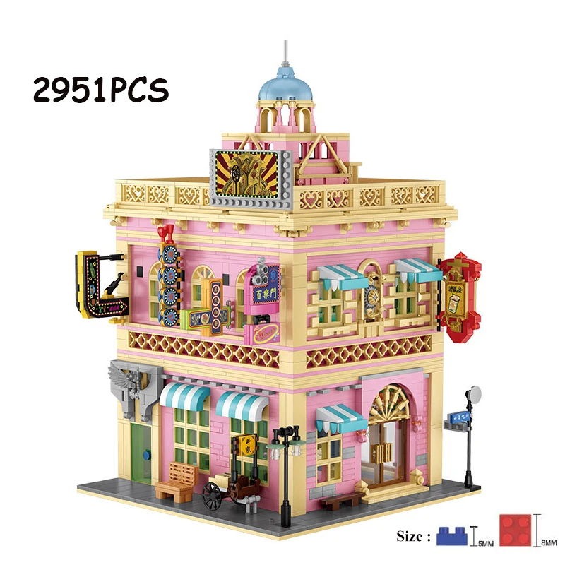 New LOZ MINI Street View Bar Model Building Block Chinese Style Creative Coffee Shop House Architecture Bricks Toys Boys Gifts
New LOZ MINI Street View Bar Model Building Block Chinese Style Creative Coffee Shop House Architecture Bricks Toys Boys Gifts