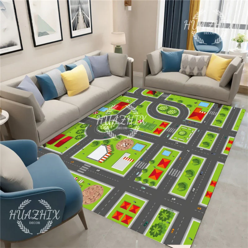 Road Flannel Mat Children Traffic Car Map Boy Educational Toy Road Carpet Playmat for Baby Mats Cartoon City Rug Kids Games
Road Flannel Mat Children Traffic Car Map Boy Educational Toy Road Carpet Playmat for Baby Mats Cartoon City Rug Kids Games