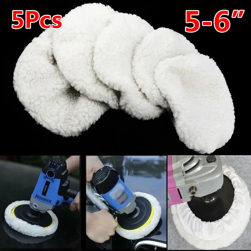 5Pcs 5-6inch Polishing Bonnet Buffer Pad Sets Soft Wool Pad For Boat Car Polish Buffer Drill Wheel Polishing Removes Scratch Mat
5Pcs 5-6inch Polishing Bonnet Buffer Pad Sets Soft Wool Pad For Boat Car Polish Buffer Drill Wheel Polishing Removes Scratch Mat