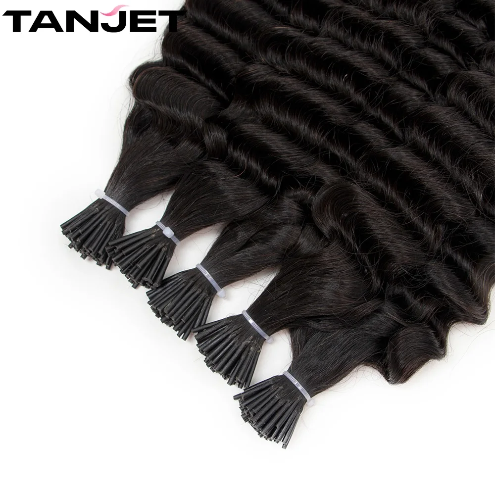 Deep Wave I Tip Microlink Human Hair Extensions For Black Women Natural Wavy Italian Keratin Capsule Micro Ring Hair Extensions
Deep Wave I Tip Microlink Human Hair Extensions For Black Women Natural Wavy Italian Keratin Capsule Micro Ring Hair Extensions