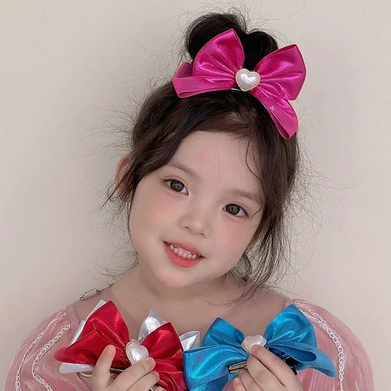 High End Pearl Bow Children's Hair Clip Girl Cartoon Headwear Anime Princess Hair Clip Girl's Favorite Festival Gift
High End Pearl Bow Children's Hair Clip Girl Cartoon Headwear Anime Princess Hair Clip Girl's Favorite Festival Gift