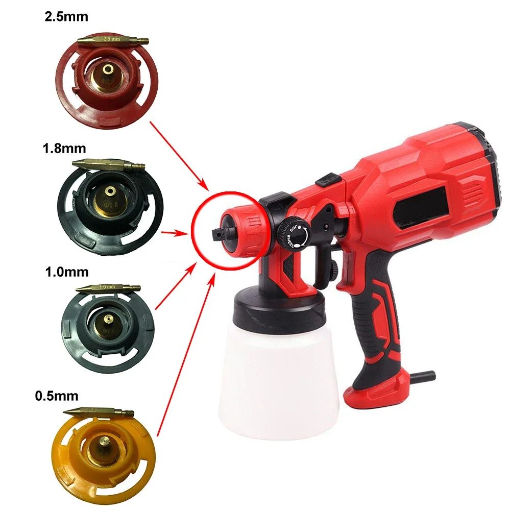 0.5/1.0/1.5/1.8/2.0/2.5 Electric Spray Gun Flow Control Sprayer Tip Airbrush Nozzle Painting Gun Sprayer Tip
0.5/1.0/1.5/1.8/2.0/2.5 Electric Spray Gun Flow Control Sprayer Tip Airbrush Nozzle Painting Gun Sprayer Tip