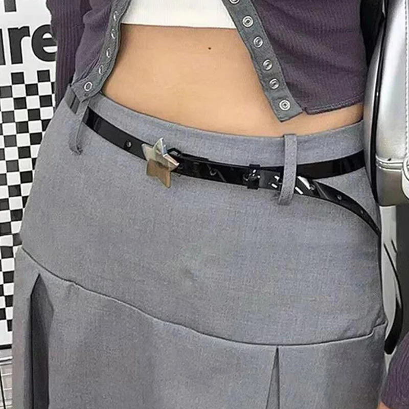 Vintage Women's Belt Personalized Simple Star Metal Buckle Waist Strap Decoration Female Dress Jeans Skirt Waistband
Vintage Women's Belt Personalized Simple Star Metal Buckle Waist Strap Decoration Female Dress Jeans Skirt Waistband
