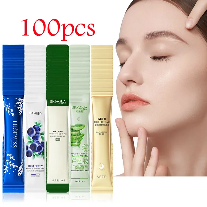 100pcs BIOAQUA Collagen Sleeping Facial Masks skincare Moisturizing Anti-wrinkle Sleeping Face Mask No-wash Masks for Face
100pcs BIOAQUA Collagen Sleeping Facial Masks skincare Moisturizing Anti-wrinkle Sleeping Face Mask No-wash Masks for Face