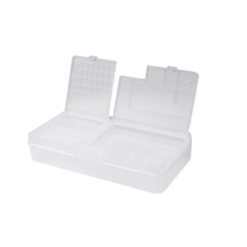 Clear Plastic Organizer Component Systainer Box Double Layer Container Storage Box for Mobile Phone Repair, Screws,Jewelry Beads
Clear Plastic Organizer Component Systainer Box Double Layer Container Storage Box for Mobile Phone Repair, Screws,Jewelry Beads