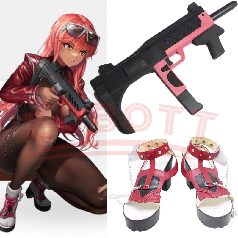 50CM Wollam gun cosplay props NIKKE:The Goddess of Victory Weapon Halloween Carnival Custom Hand Made Prop shoe
50CM Wollam gun cosplay props NIKKE:The Goddess of Victory Weapon Halloween Carnival Custom Hand Made Prop shoe