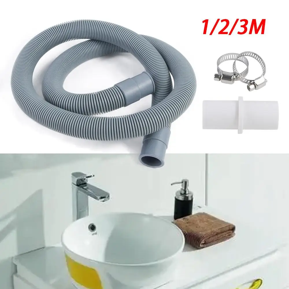 

Телескопический пластиковый аксессуар для ванной комнаты, сливной шланг для стиральной машины, посудомоечной машины, удлинительная труба, сантехнические шланги для раковины