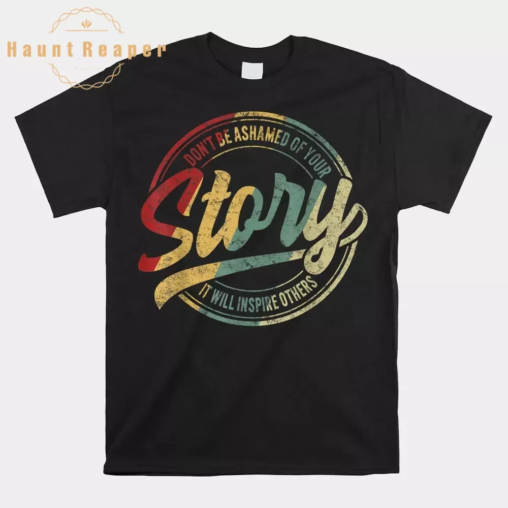 Haunt Reaper Men T Shirt Recovery Sober Your Story Will Inspire Alcoholism Addiction Shirt Plus Size Top Tees 6XL
Haunt Reaper Men T Shirt Recovery Sober Your Story Will Inspire Alcoholism Addiction Shirt Plus Size Top Tees 6XL