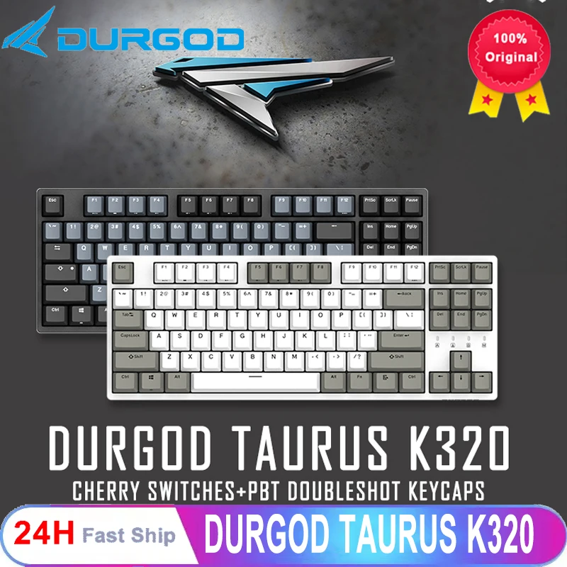 durgod 87 taurus k320 mechanical keyboard using cherry mx switches pbt doubleshot keycaps brown blue black red silver switch
durgod 87 taurus k320 mechanical keyboard using cherry mx switches pbt doubleshot keycaps brown blue black red silver switch