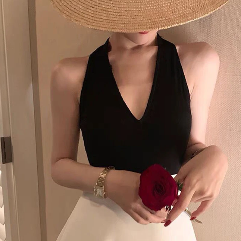 Summer Women's Tank Top Solid Thread Anti glare U Neck Elastic Sleeveless Strap Top tank top corset
Summer Women's Tank Top Solid Thread Anti glare U Neck Elastic Sleeveless Strap Top tank top corset