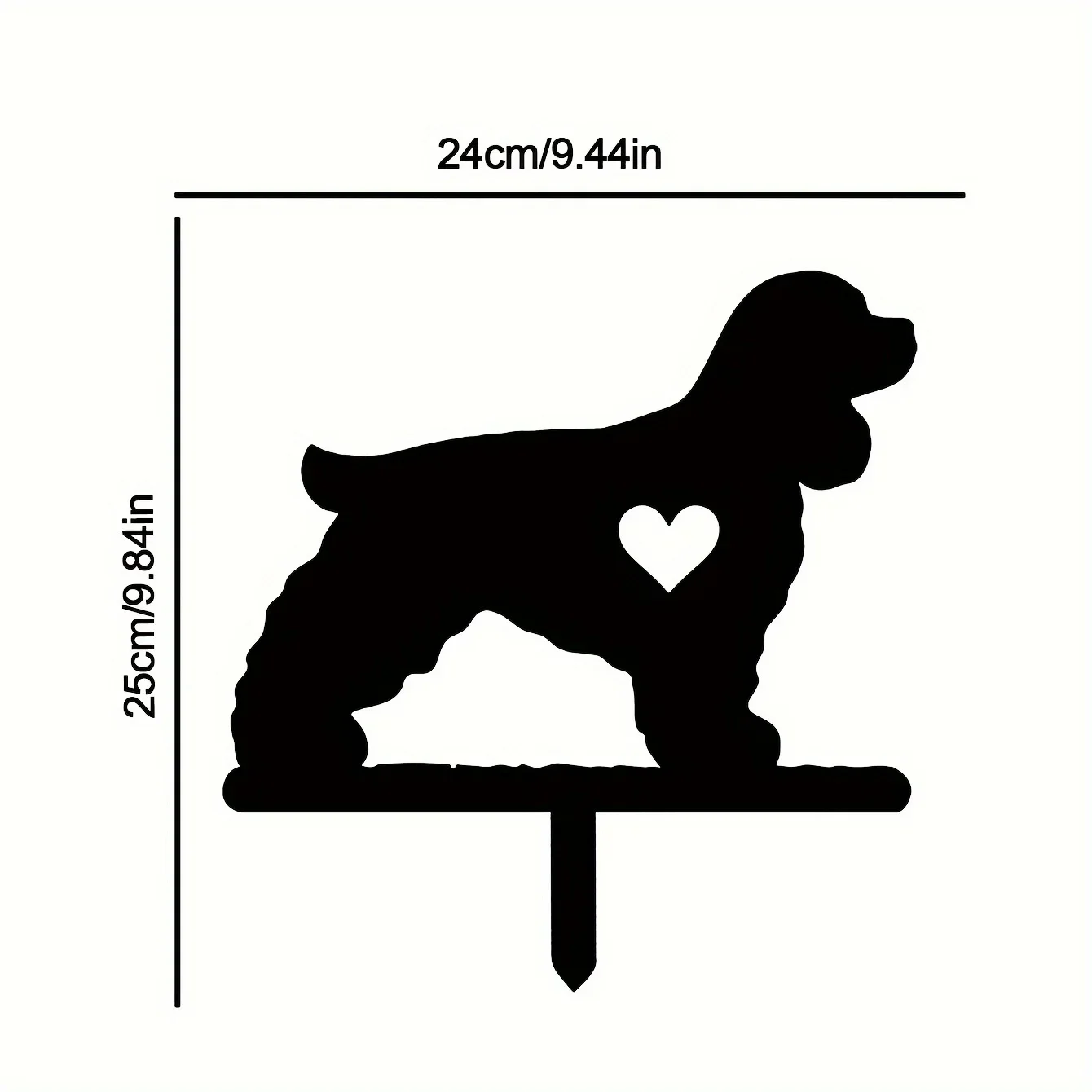 CIFBUY Decoration Dog Garden Stake Iron Art decor Silhouette Metal Yard Sign Courtyard Art Garden Outdoor Decoration Creative Pe
CIFBUY Decoration Dog Garden Stake Iron Art decor Silhouette Metal Yard Sign Courtyard Art Garden Outdoor Decoration Creative Pe