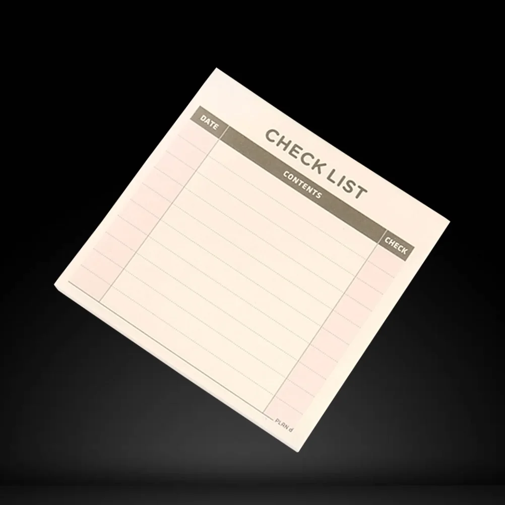 60 Sheets Memo Pad Schedule Plan Notebook Notepad Bookmark for School Office Supplies (To-do List)
60 Sheets Memo Pad Schedule Plan Notebook Notepad Bookmark for School Office Supplies (To-do List)