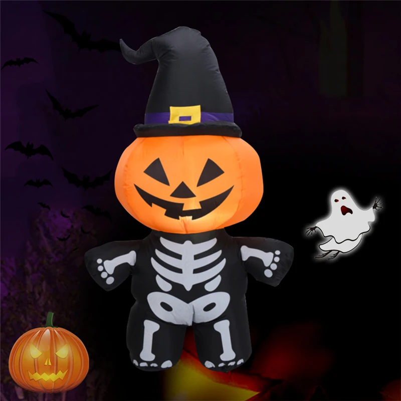 Halloween Decoration 2023 Black Pumpkin Head Skull Ghost Halloween Inflatable Toy Halloween Party Props
Halloween Decoration 2023 Black Pumpkin Head Skull Ghost Halloween Inflatable Toy Halloween Party Props