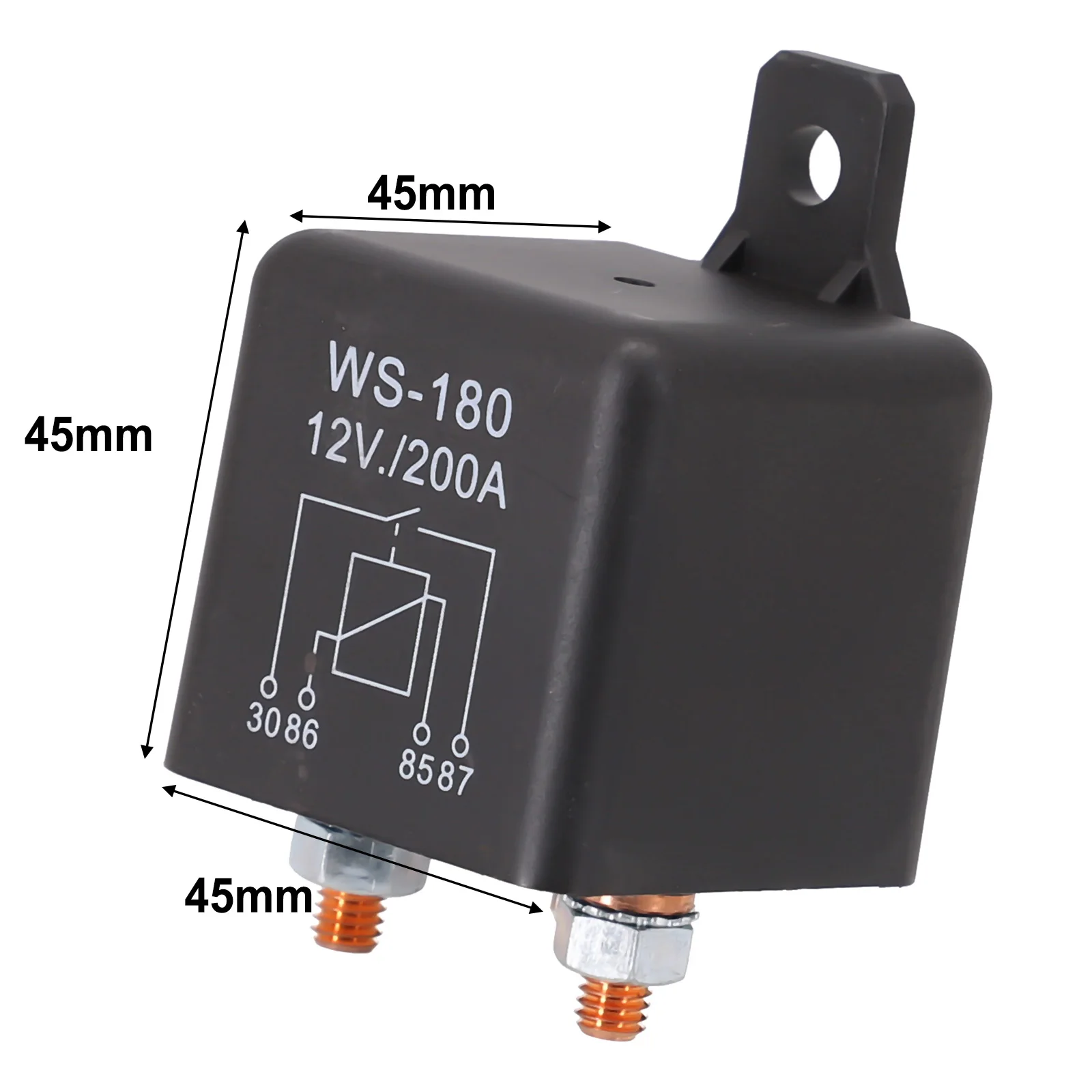 Cut Off Relay Battery Start Relay Additional Battery 12 Volt 12V/200A Second Battery Has A Large Capacity Plastic+Alloy
Cut Off Relay Battery Start Relay Additional Battery 12 Volt 12V/200A Second Battery Has A Large Capacity Plastic+Alloy