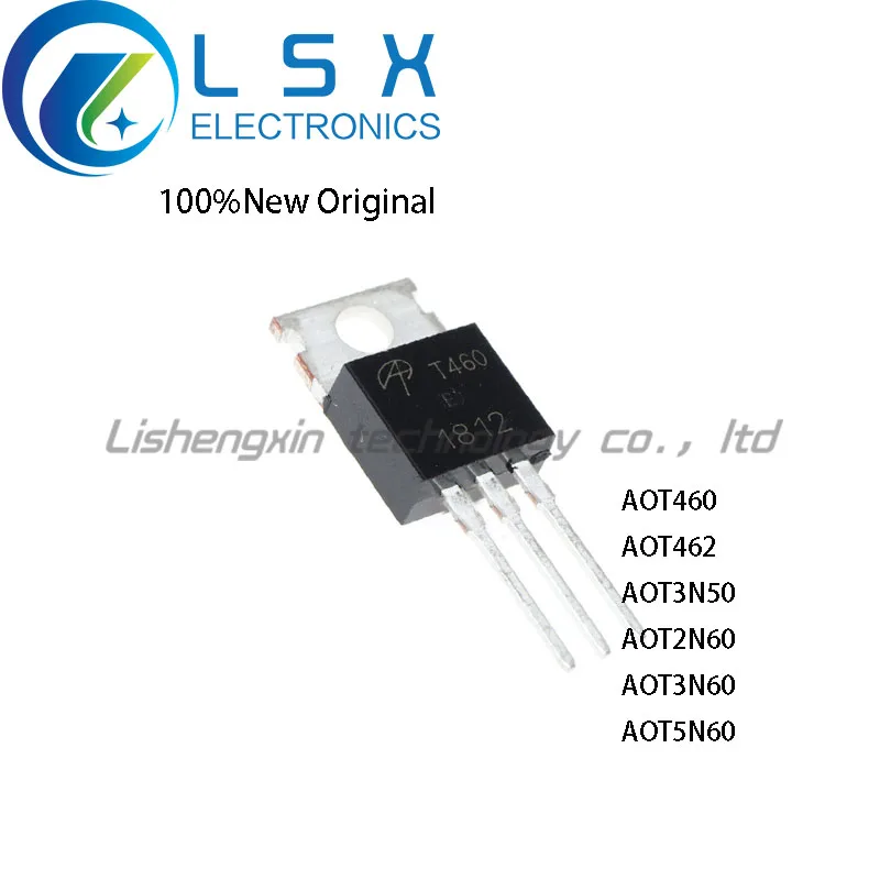 Новинка/10 шт. AOT460 AOT462 AOT3N50 AOT2N60 AOT3N60 AOT5N60 TO-220 оригинал в наличии
Новинка/10 шт. AOT460 AOT462 AOT3N50 AOT2N60 AOT3N60 AOT5N60 TO-220 оригинал в наличии