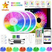 Bluetooth Led Light Bar 5M-30M 5050RGB Light Bar Music Sync APP Control DIY TV Backlight Bedroom Decorative Flexible Ribbon
Bluetooth Led Light Bar 5M-30M 5050RGB Light Bar Music Sync APP Control DIY TV Backlight Bedroom Decorative Flexible Ribbon