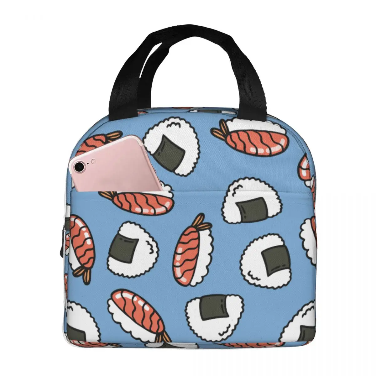 Lunch Bag for Men Women Onigiri Thermal Cooler Portable School Cute Oxford Tote Bento Pouch
Lunch Bag for Men Women Onigiri Thermal Cooler Portable School Cute Oxford Tote Bento Pouch