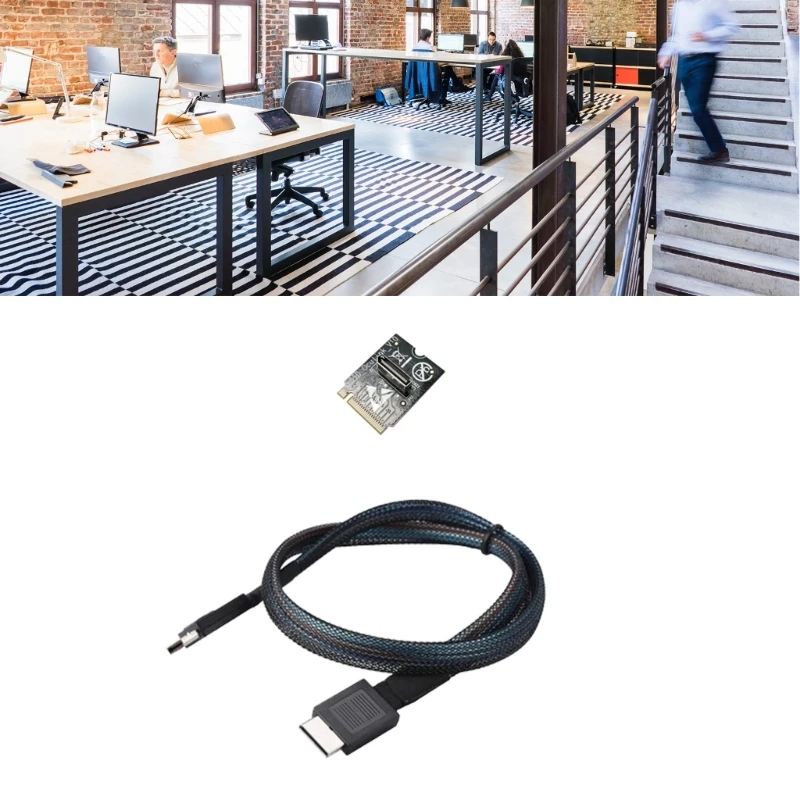 Хост-адаптер Oculink SFF-8612 to M.2 to SFF-8611 для внешней видеокарты GPD G1, расширение высокоскоростной передачи данных 
Хост-адаптер Oculink SFF-8612 to M.2 to SFF-8611 для внешней видеокарты GPD G1, расширение высокоскоростной передачи данных