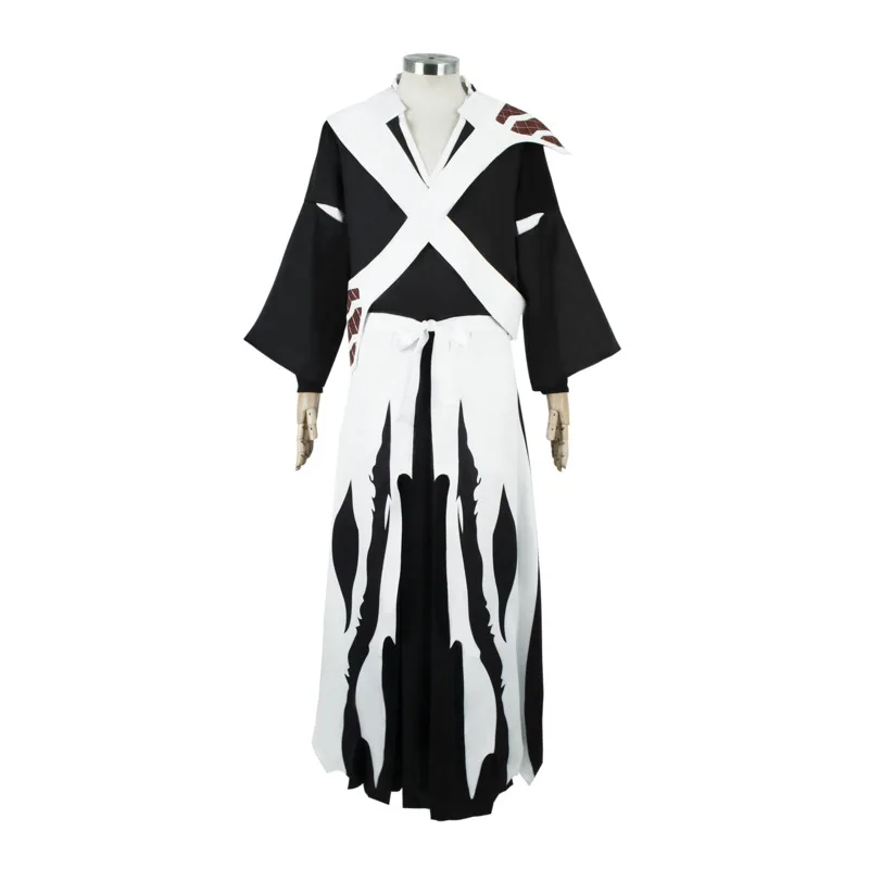 

Anime Bleach Costume Kurosaki Ichigo Cosplay Thousand-Year Blood War Wig Black Shinigami Attire Outfit Uniform Halloween Men Clo